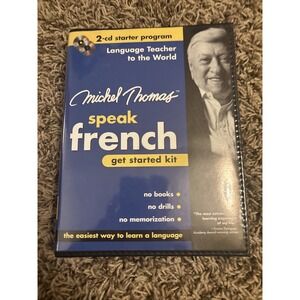 MICHEL THOMAS SPEAK FRENCH‎ LANGUAGE BOOSTER 2-Cd Booster Program